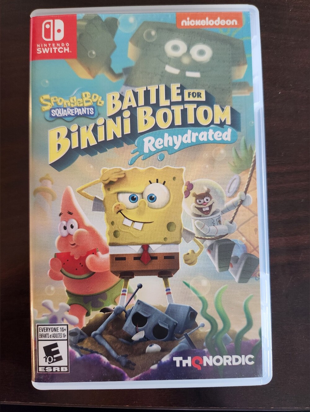 SpongeBob SquarePants Battle For Bikini Bottom Rehydrated For Nintendo Switch
